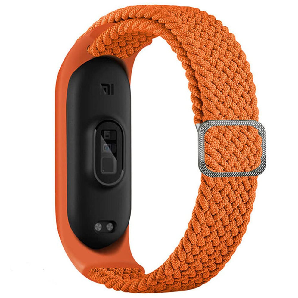 Braided Solo Loop Adjustable Elastic Nylon Replacement Band For Mi Band 7 6 5 4 3 9455672038638
