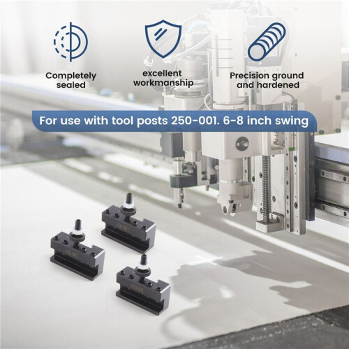 3Pcs Quick Change Turning and Facing Lathe Tool Holder Bracket 250-001CNC Tool POST 2