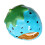 Fruit Ring with Enamel Finish Comfortable Wear-blue strawberry 1