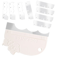 Cake Scrapers Smoother Set Plastic Soft Interchangeable-type 2
