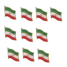 Iranian National Flag Brooch For Suits And Uniforms-10