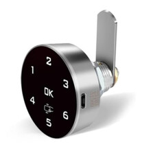Electronic Locker Cabinet Combination Lock, Electronic Cabinet Lock, Keyless Door Lock,with Two Unlocking Methods B