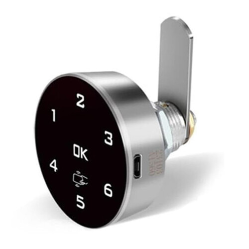 Electronic Locker Cabinet Combination Lock, Electronic Cabinet Lock, Keyless Door Lock,with Two Unlocking Methods B 2