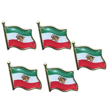 Brosche mit iranischer Nationalflagge für korrosionsbeständige-5