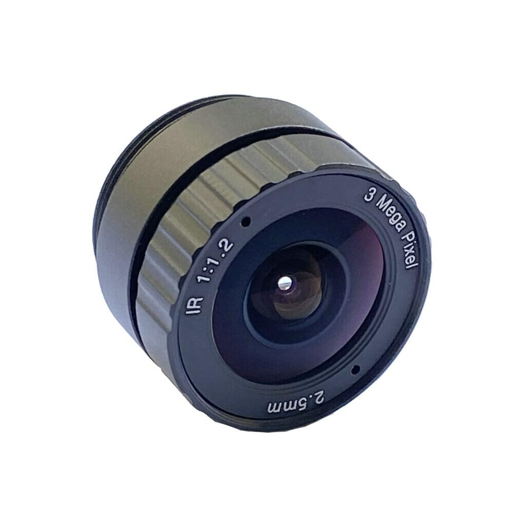 2.5Mm Cs Mount Surveillance Lens 3Mp Hd Wide Angle Cctv Camera Lens For 1/2.7 Inch 9092120538519