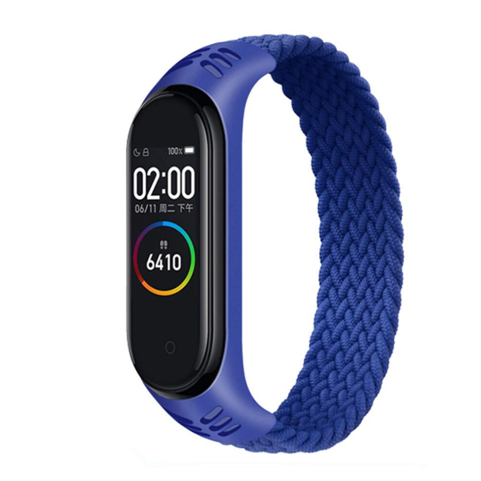Replacement Strap Braided Nylon Solo Loop For Xiaomi Mi Band 7 6 5 4 Breathable Sport Band 9455672038775