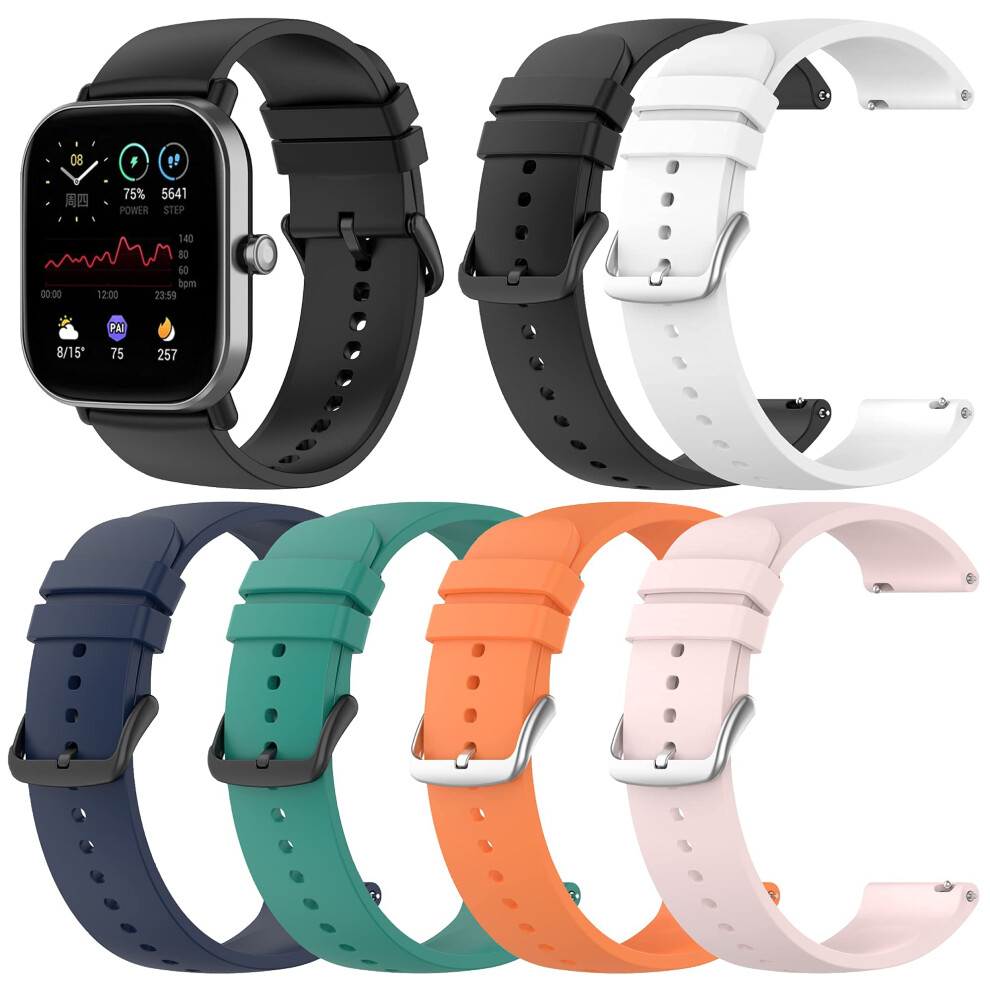 Smartwatch Bands Silicone Quick Release Adjustable Watch Straps For Men And Women Multipack 9092120538564