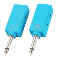 Speakers Sound Instruments Bass Keys Electric Guitar Electronic Blow Tube Saxophone Wireless Audio Transceiver,Sky
