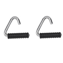 2PCS Gym Resistance Handle Grip for DIY Pulley Cable Machine Lat Pull Down Biceps Triceps for Gym Fitness
