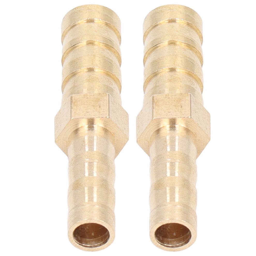 Brass Hose Barb Reducer 8Mm To 6Mm Barbed Fitting Splicer For Garden & Plumbing 4991390330760