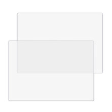 Planches à découper en plastique transparent polyvalentes, 9x6