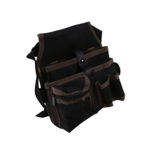 Heavy Duty Electrician Tool Pouch With Multiple Pockets For Easy