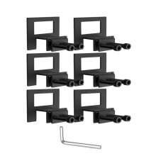 Non Slip Mattress Gaskets for Bed Frame, 6 Pcs Mattress Holder in Place Gripper, Anti-Slip Baffle Fit for Metal