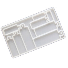9 Cavities Silicone Tray Molds Dishwasher Safe For Making-C