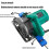 Adjustable Cutting Machine Base Guide,Electric Circular Saw Milling Positioning Clamp, Precision Wood Cutting Guide 2Set 9