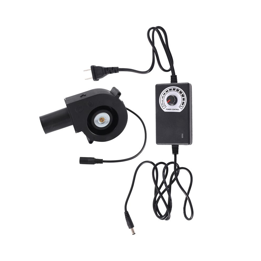 Blower With Turbine Piping 220V Household Adjustable Speed Heating Furnace For Picnic Stove Cooking, Us Plug 6033027386592