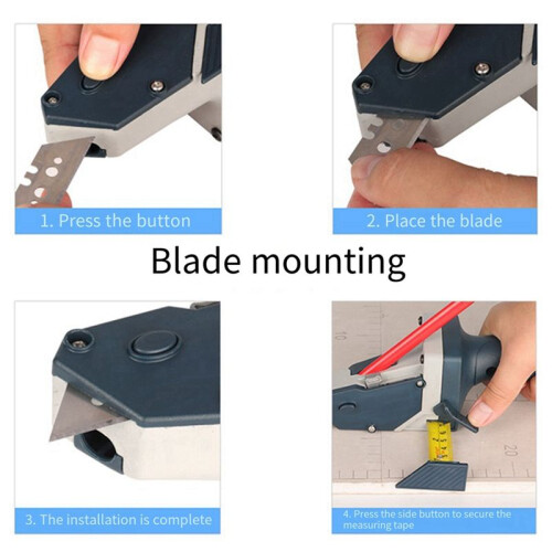 Gypsum Board Cutting Tool Set Multifunctional Woodworking Panel Cutter Manual Cutting Tool 2