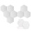 8 Pack Self-Adhesive Hexagonal Acoustic Panel,Sound Absorbing Panel for Studios/Recording Studios/Offices,White 1