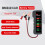 12V Cell Tester, Compact Red Auto Battery Analyzer, 75g 1
