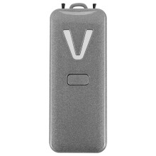 Personal Wearable Air Purifier Necklace  Portable Air Freshener Ionizer Negative Ion Generator Silver
