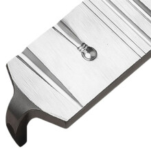 Gesenkblock, Block für Schmuckherstellungsgeräte, Zubehör, Eisen, Halbrunde Rillen, für die Armbandherstellung, Silberschmied A