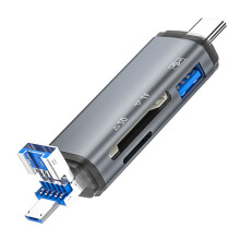 OTG Type C Micro- Card Reader Type C to Usb OTG Adapter USB 3.0 TF Card USB Flash Drive Type C Card Reader