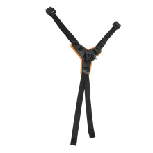 Verstellbarer Helmschirmhalter für Action-Kameras, orange Farbe