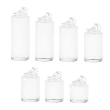 7Pcs Different Height Round Finger Jewelry Display Stand Holder Photography Props Showcase Organizer Rack A