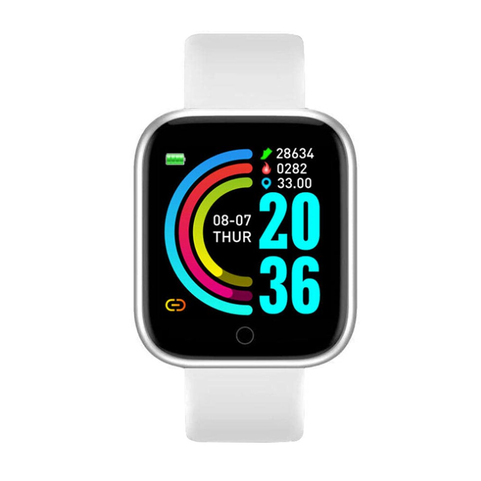 Y68 Smart Watch Fitness Tracker Waterproof Heart Rate Monitor For Android And Ios 9092120539134