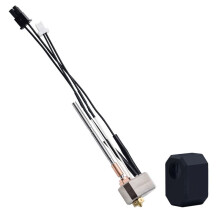 Für Prusa I3 MK4 Extruder Hotend+E3DV6 Messingdüse 0,4mm 24V 40W Heizstab Kit für Prusa I3 3D-Druckerzubehör