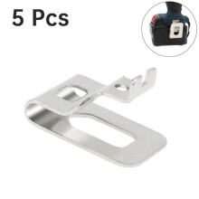 5 Stuks Vervangende Haken voor Elektrische Boorriemclips met Weerstand, Gereedschapshouder voor Slagboormachines, Gereedschapsriemhouderclip