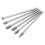 6pcs Tungsten Carbide Burrs Set, Cylinder- Porting Kit, Solid Rotate Grinding Tools for Woodworking Drilling Carving 8