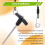 T Handle Quick Release Pin 0.2 Inch Diameter ,Stainless Steel  Locking Pin with Push Button Lanyard Cable 4