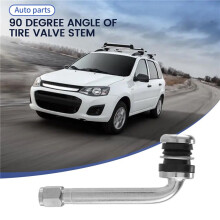 4Pcs/Lot YPQZW90DY6 7.15CM 2.5 Chrome Tire Valve Stems 90 Degree Angled Size XL,Universal Various Models