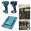 Wall Mount Electric Power Tool Holder Bracket for / 18V Lithium Battery Machine Storage Rack Slots Stand 20PC 2