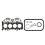 HS26236PT Car Overhaul Package for   1.7L DX 2001-2017 CS26236 5