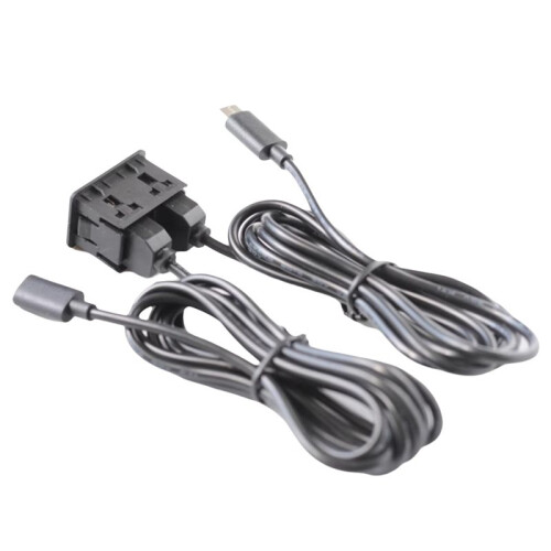Car Android Navigation Machine Double TYPE-C Input to USB+USB-C Interface Panel Extension Cable Adapter Panel