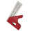 Scalable  Ruler Triangle Angle Ruler Woodworking Measure Tool Adjustable  Ruler Triangle Protractor 6