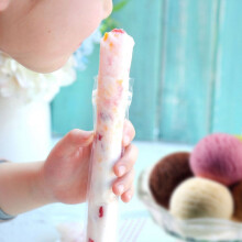 100 pcs Disposable DIY Ice Mold Cream Tools Mold Freezer Molds Ice Pack Icecream Self-styled Bag