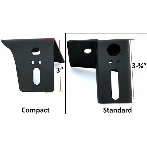 LED Light Windshield Mount Brackets for   TJ 1987-2006 W/Screw 1