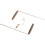 Brass Divining Rod Kit Walnut Handle Copper Dowsing Rods Pendulum for Water Mineral Detection Metal Detecting Tool Set 3
