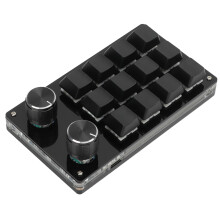 12-Key Macro Mechanical Keyboard DIY Programmable Office Gaming Lab