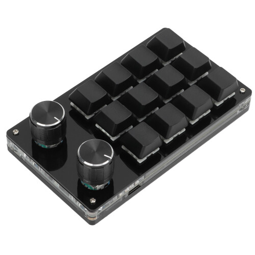 12-Key Macro Mechanical Keyboard DIY Programmable Office Gaming Lab