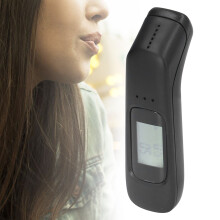Portable Alcohol Detector ABS 200mAh, High Sensitivity, 3-Color Lights