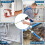 Inside Pipe Cutter for Pvc Pipe with Handle and Diamond Grit Cutting Wheel, 7 Inch Adjustable Cutting Depth Gauge Guide 5