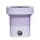 Folding Washing Machine Portable Small Washing Machine  Underwear Cleaning Machine 8L  (US Plug) 1