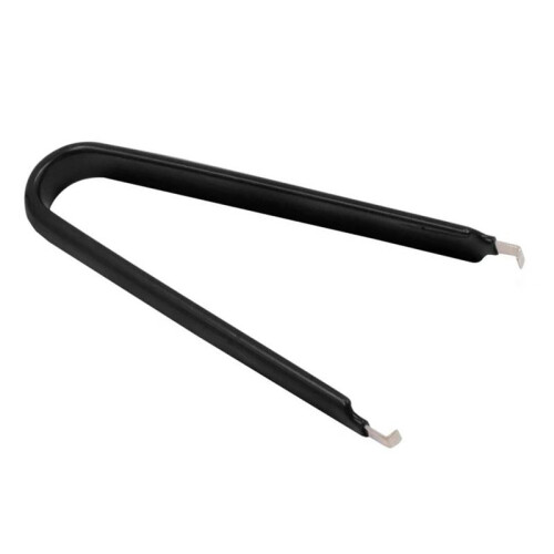 10-Pack DIP/IC-Extraktionsverktyg Enkel U-Formad Clip Component Grabber Svart 2
