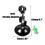 Laser-Positioning Bracket Laser-Module Fixing Bracket 360-Degree Adjustable Positioning Bracket 22mm 5