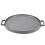 Black Cast Iron Grill Pan with Handles 2