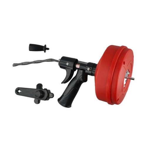 5M Pipe Dredging Machine Sewer Pipe Unblocker Snake Pipe Dredging Tool Professional Plumbing Snake Sewer Blockage Tool 2